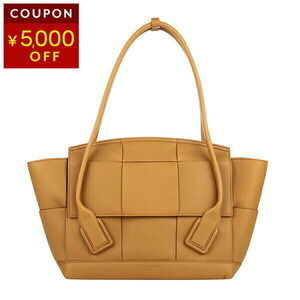 Bottega Veneta Handbag Maxi Intrecciato ARCO Brown